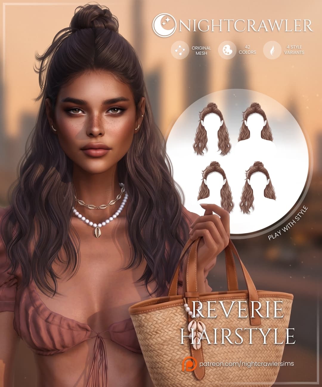 Скриншот мода Прическа Reverie Hair
